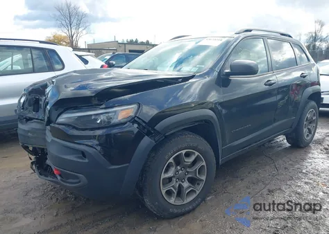 2020 Jeep Cherokee Trailhawk 4X4 из США, поврежденный, VIN 1C4PJMBX4LD529073